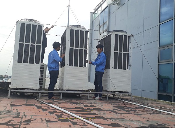 Bảo dưỡng dàn lạnh điều hòa trung tâm